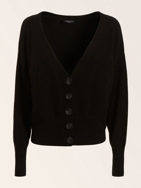 Cardigan En Cachemire Marciano Guess Noir