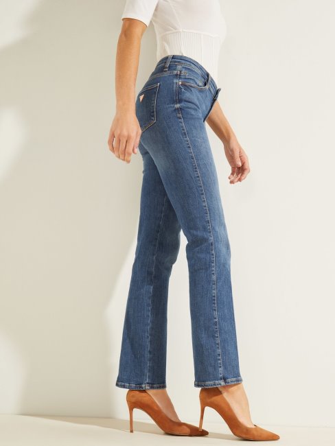 Pantalon En Jean Coupe Slim Bleu Guess