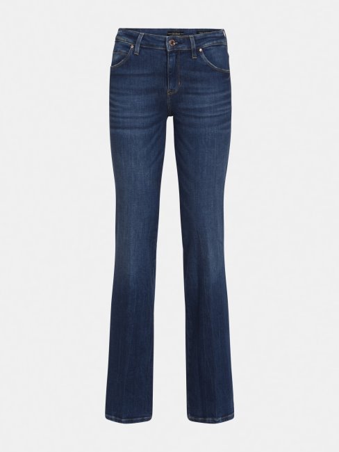 Pantalon En Jean Coupe Slim Bleu Guess