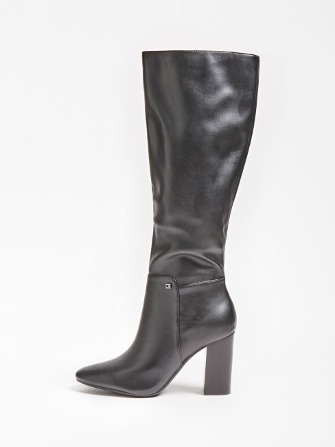 Guess Laboni Bottine à Bout Pointu Noir