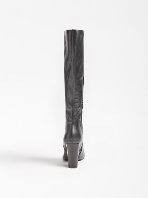 Guess Laboni Bottine à Bout Pointu Noir