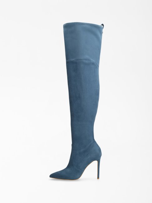 Botte En Daim Baiwa Bleu Guess