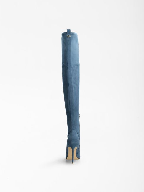 Botte En Daim Baiwa Bleu Guess