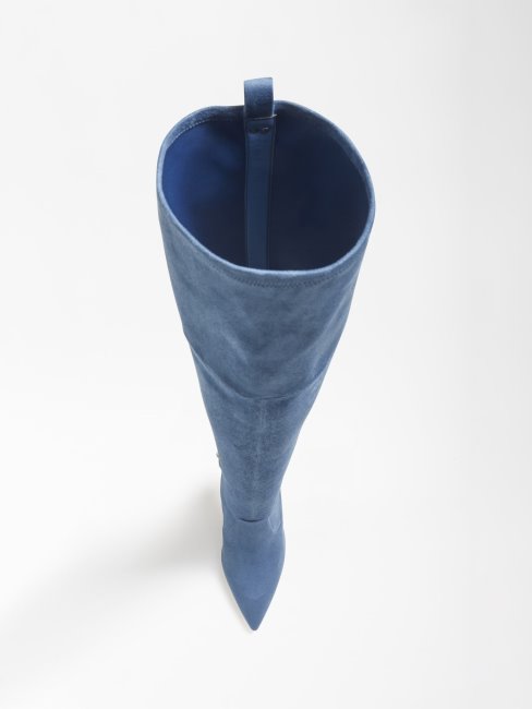 Botte En Daim Baiwa Bleu Guess