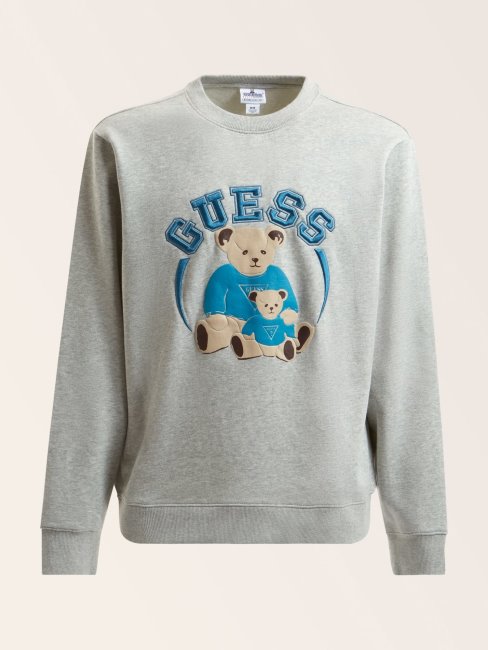 Sweat Gris à Logo Guess