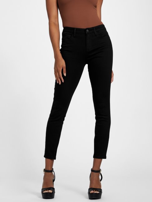 Jean Skinny Eco Brenda Taille Mi-haute Noir Guess
