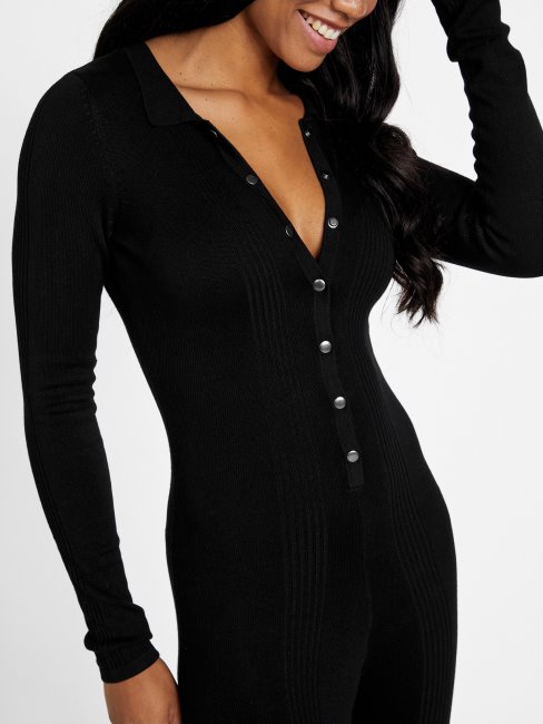 Daria Pull Combinaison Guess Noir De Jais