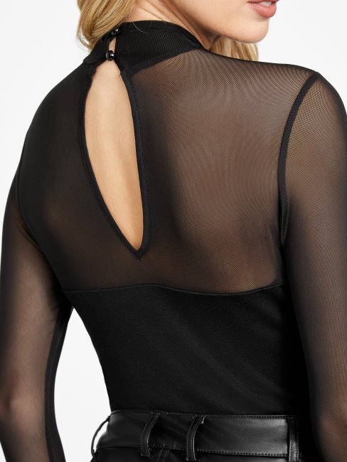 Haut Baha Guess Noir De Jais