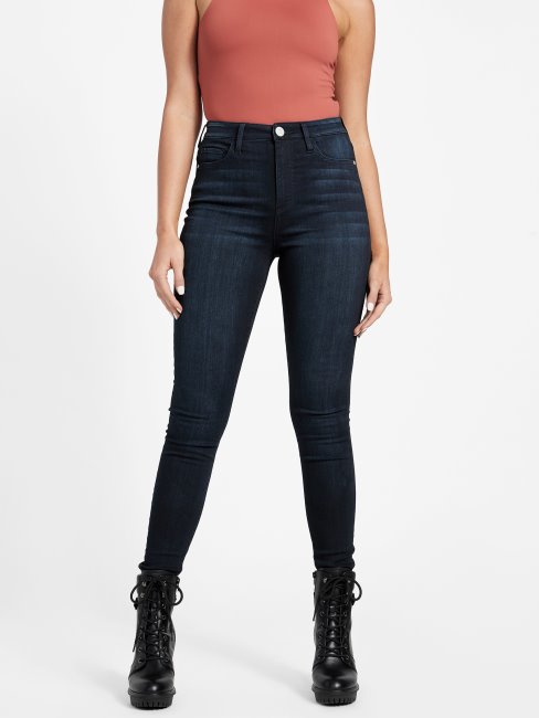 Guess Eco Simmone Jean Skinny Taille Haute Rinçage Lavage