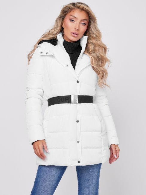 Doudoune Ilene Blanc Pur Guess