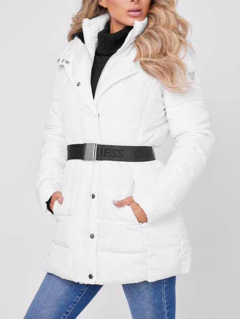 Doudoune Ilene Blanc Pur Guess