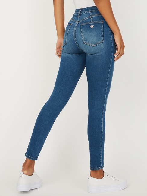 Tamara Jean Skinny Taille Haute Guess Délavé Moyen