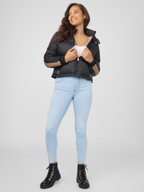 Bakir Doudoune Guess Noir De Jais Multi