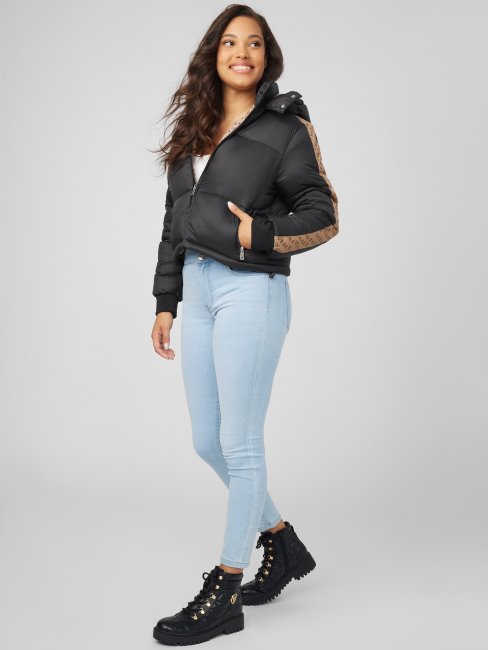 Bakir Doudoune Guess Noir De Jais Multi