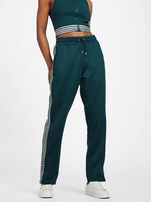 Guess Eco Veda Jogger En Tricot Jade Foncé