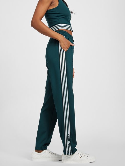 Guess Eco Veda Jogger En Tricot Jade Foncé