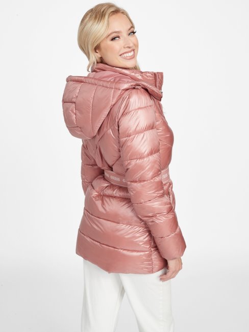 Guess Eco Silene Doudoune Rouge Glen