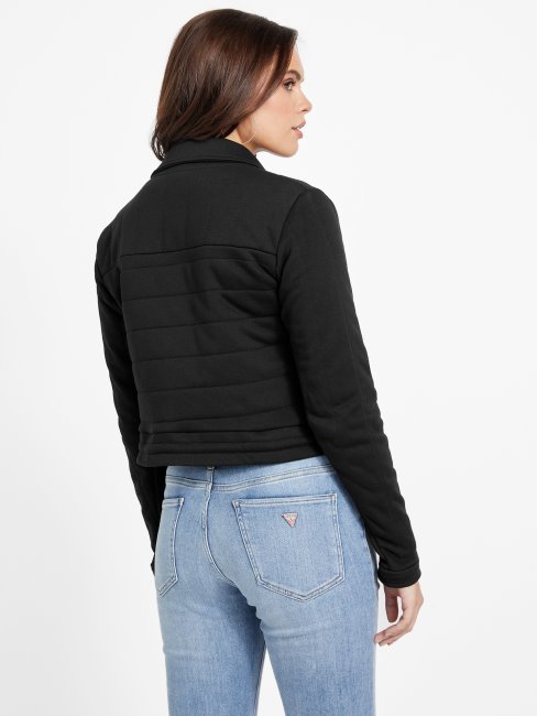 Veste Matelassée Guess Becca Noir De Jais