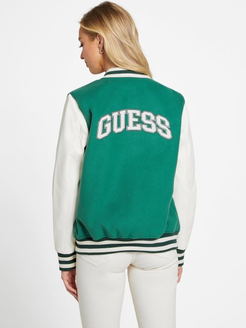 Veste Universitaire Carola Guess Vert Sans Fin