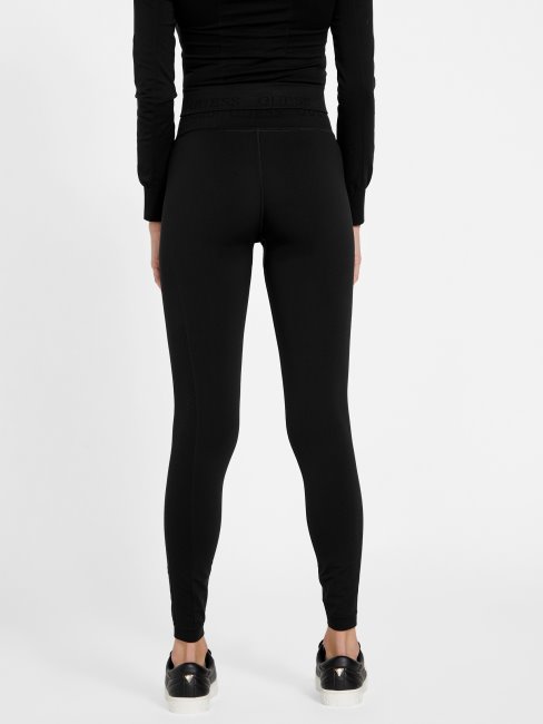 Pantalon Sans Coutures Stephy Guess Noir De Jais