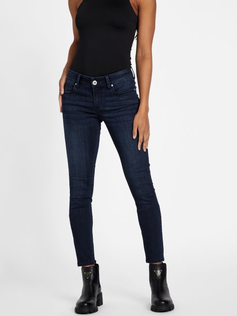 Guess Eco Sienna Classique Jean Skinny Taille Mi-haute Lavage Rincé