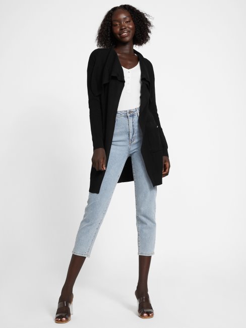 Cardigan Guess Maidan Noir De Jais