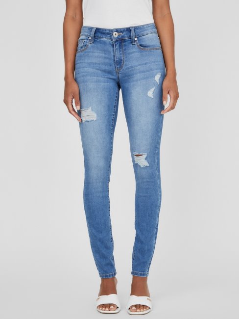 Jean Skinny Classique Sienna Medium Destroy Guess