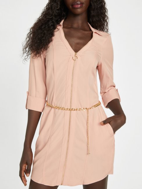 Abelina Challis Robe Nuisette Guess Pêche Rose