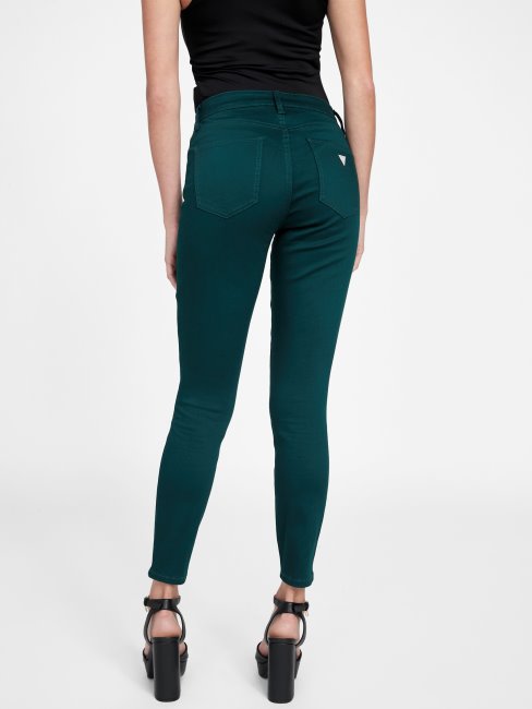 Dark Jade Eco Jaden Sculpt - Jean Skinny Taille Mi-haute Guess