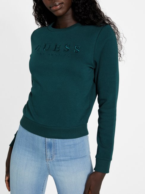 Pull Ras Du Cou Val Dark Jade Guess