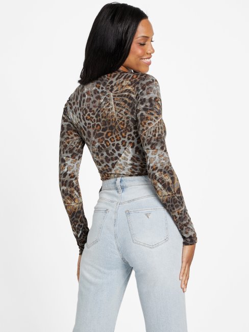 Lannah Body Guess Léopard Jacquard Multi