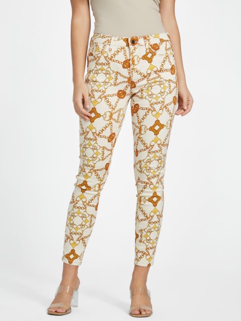 Jean Skinny Eco Chloe Taille Mi-haute Guess Vanille Blush