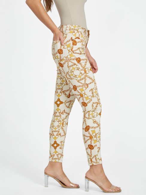 Jean Skinny Eco Chloe Taille Mi-haute Guess Vanille Blush