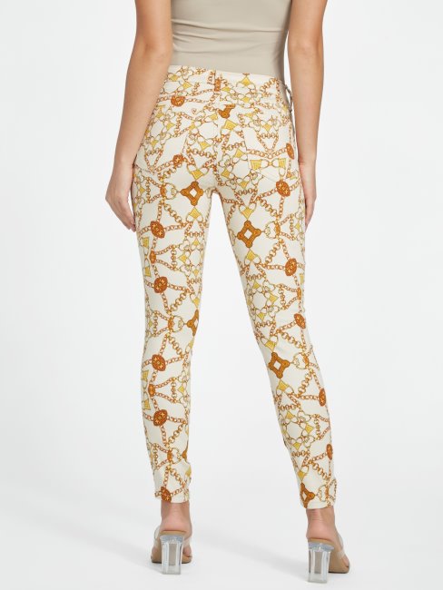 Jean Skinny Eco Chloe Taille Mi-haute Guess Vanille Blush