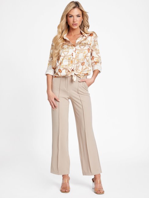 Guess Cool Chemise D'hiver Imprimée Hadria à Imprimé Chaîne