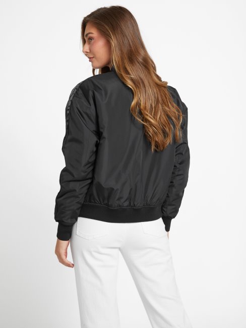 Veste De Vol Guess Pamila Noir De Jais