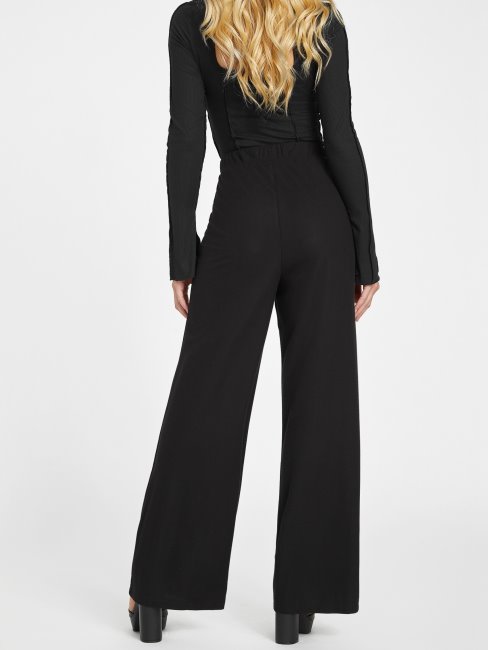 Pantalon Valene Palazzo Jet Black Guess