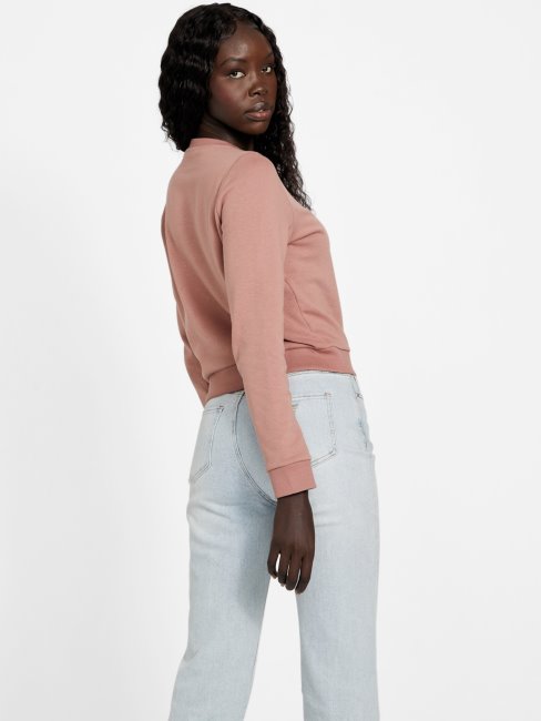 Val Pull Ras Du Cou Châtaigne Rôtie Guess