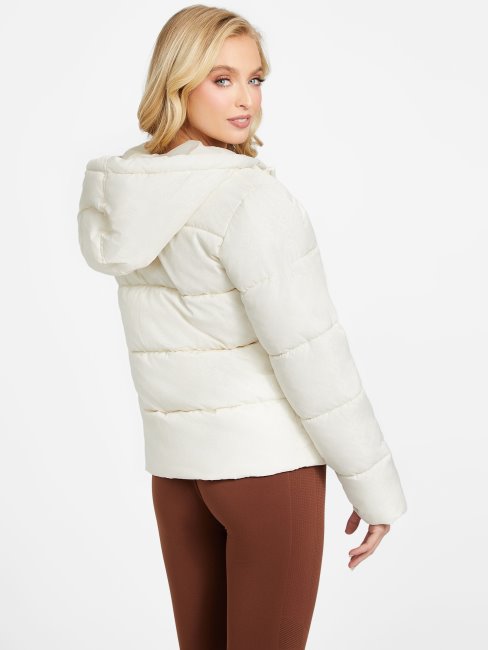 Doudoune Eco Denice Colombe Blanc Guess