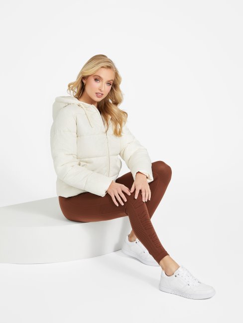 Doudoune Eco Denice Colombe Blanc Guess