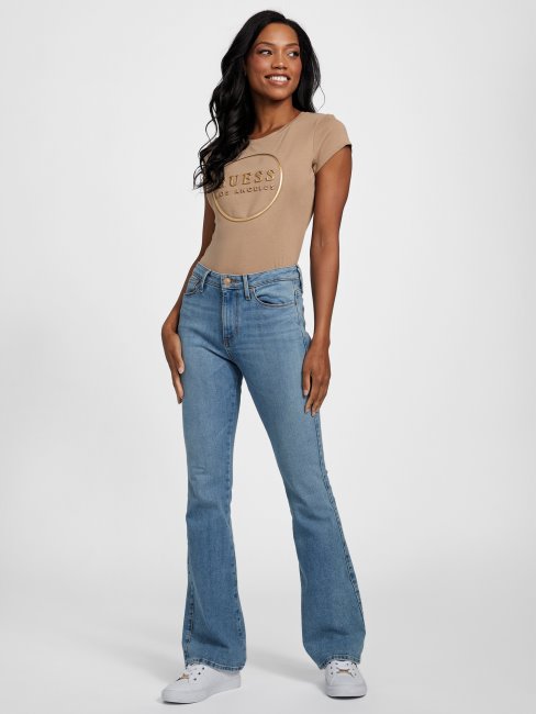 T-shirt à Logo Gigi Sable Humide Devine