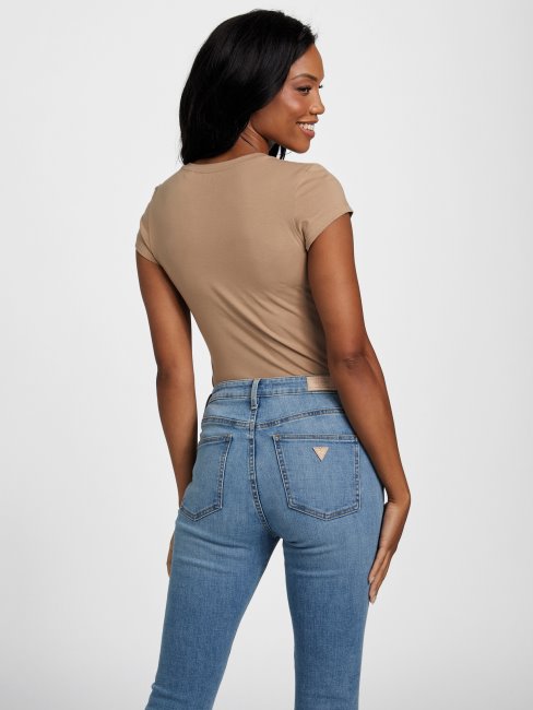 T-shirt à Logo Gigi Sable Humide Devine