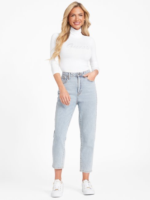 Eco Lorna Top Guess Vrai Blanc