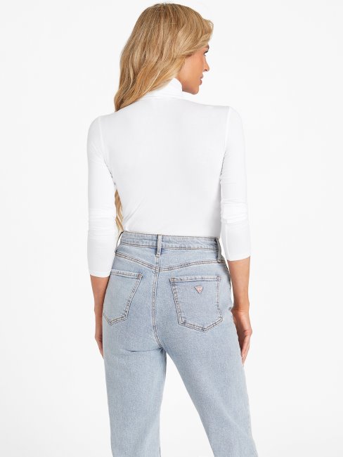 Eco Lorna Top Guess Vrai Blanc