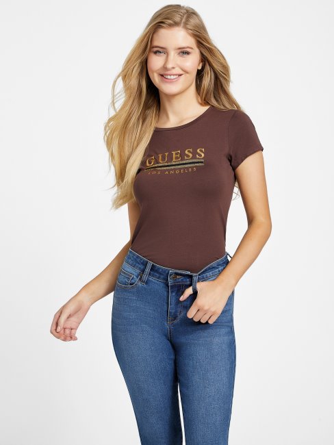 T-shirt à Sequins Sterling Tasse De Guess De Joe