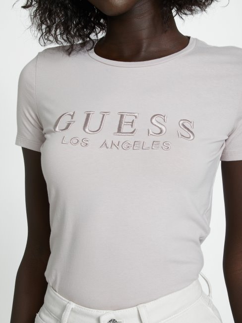 T-shirt à Logo Brodé Guess Lizza Day Dust