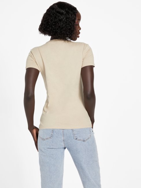 Tee Shirt Guess Eco Dreda Beige Sable