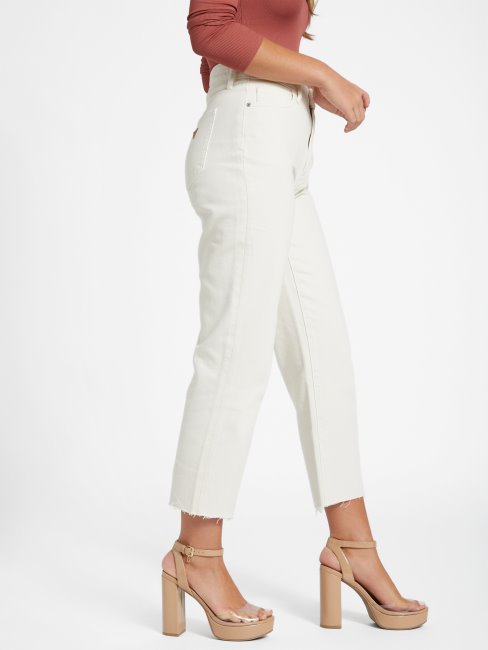 Jean Droit Court Leilani Blanc Montagne Guess