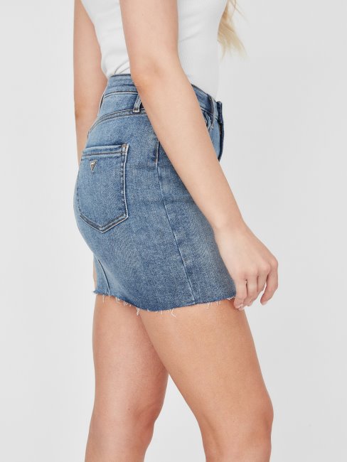 Guess Mini-jupe Eco Olga Délavé Moyen