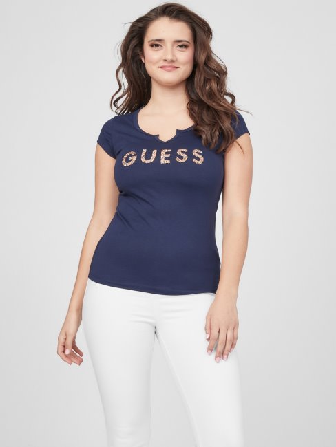 Tee Shirt Holly Crush Bleu Marine Nocturne Devinez